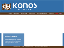 Tablet Screenshot of konos.eu