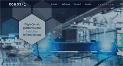 Desktop Screenshot of konos.cz